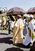 Procession during Timkat. Lalibela. Ethiopia.
