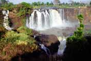 Waterfalls at Blue Nil. Bahar Dar. North,  Ethiopia.