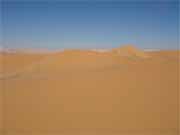 Sand dunes at Sahara desert. Egypt.
