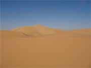 Sand dunes at Sahara desert. Egypt.