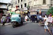 Street in Calcutta. India.