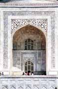 Taj Mahal. Agra town. India.