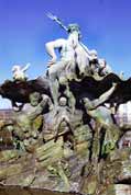 Neptun fountain. Berlin. Germany.