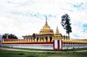 Bawgyo Paya - this temple is built at traditional Shan style. Area around Hsipaw village. Myanmar (Burma).