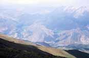 View from way to the top of Mt Damavand. Iran.