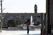 Entrance to the Holy Shrine of Emam Reza (Astan-e Qods-e Razavi). Mashhad. Iran.