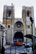 Old Cathedral, Lisbon. Portugal.
