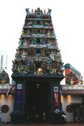 Hindu temple. Singapore.