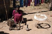 Woman, Dorze area. Ethiopia.