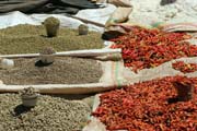 Spices, Chencha market. Ethiopia.