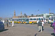 Local bus station called Arabi. Khartoum (Central). Sudan.