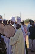 Waiting for whirling dervishes. Hamed-an Nil Mosque, Khartoum (Omdurman). Sudan.