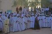 Whirling dervishes. Hamed-an Nil Mosque, Khartoum (Omdurman). Sudan.