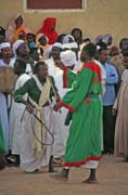 Whirling dervishes. Hamed-an Nil Mosque, Khartoum (Omdurman). Sudan.