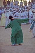 Whirling dervishes. Hamed-an Nil Mosque, Khartoum (Omdurman). Sudan.