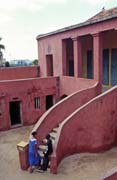 Maison des Esclaves at Gore island (le de Gore), Dakar area. Senegal.