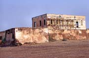 Old french fortress, Podor. Senegal.