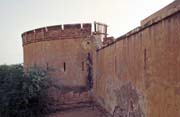 Old french fortress, Podor. Senegal.