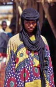 Tuareg - man from desert. Djbok village. Mali.