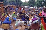 Traditional Monday market, Djenn city. Mali.