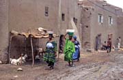 Street at Djenn city. Mali.