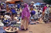 Traditional Monday market, Djenn city. Mali.