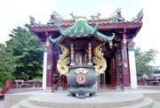 Chinese temple Tua Pek Kong at Kuching city. Malaysia.