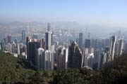 View from Victoria Peak. Hong Kong.