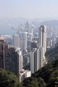 View from Victoria Peak. Hong Kong.