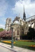 Notre Dame cathedral, Ile de la Cit, Paris. France.