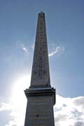 Egyptian Obelisk at Place de la Concorde, Paris. France.