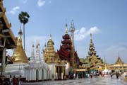 Shwedagon Paya, Yangon. Myanmar (Burma).