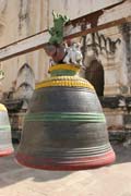 Bell at one of the Temples of Bagan. Myanmar (Burma).