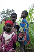 Children from Somba tribe (also called Betamarib people). Boukoumb area. Benin.