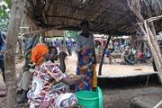 Local market at Boukoumb village. Benin.