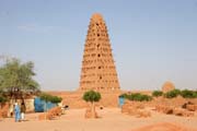 Grand Mosque at Agadez town. Niger.