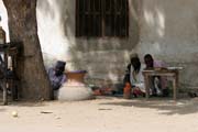 Street at Maroua town. Cameroon.