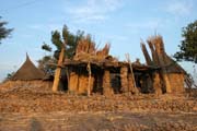 Mountain village at Mandara Mountains. Cameroon.