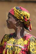 Woman at Tourou village at Mandara Mountains. Cameroon.