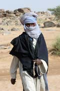 Typical Tuareg. Sahara desert. Niger.