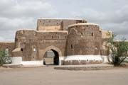 Enter gate Bab ash-Shabariq to the town Zabid. Yemen.