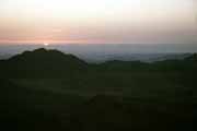 Sunrising at Mt. Sinai. Egypt.