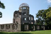 A-bomb Dome at Hiroshima city. Japan.