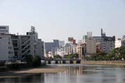 Canal city district. Fukuoka city. Japan.