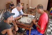 Chess players, Las Tunas. Cuba.