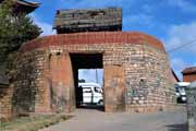 Gate to the old royal city, Ambohimanga village. Madagascar.