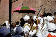 Procession during Timkat. Lalibela. North,  Ethiopia.
