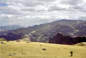 Simien mountains. Viewpoint to Bwahit. Ethiopia.