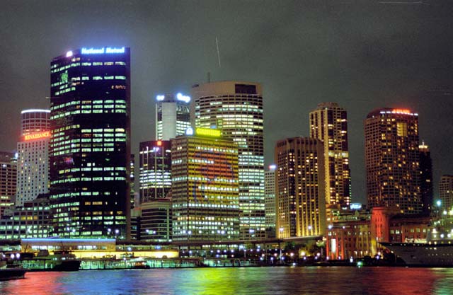 Sydney at night. Australia.