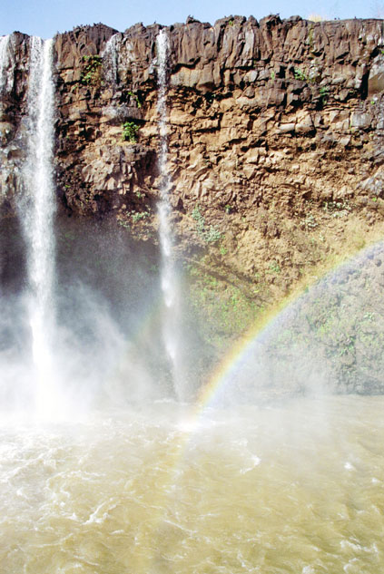 Waterfalls at Blue Nil. Bahar Dar. North,  Ethiopia.